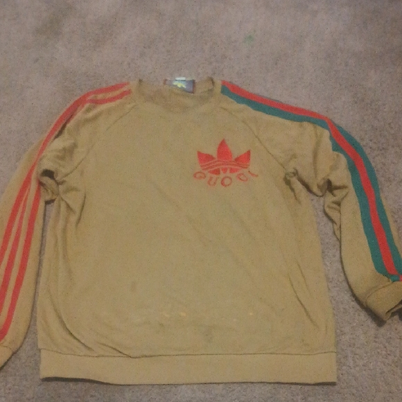 Gucci Other - Gucci Beige Sweater with Vibrant Stripes